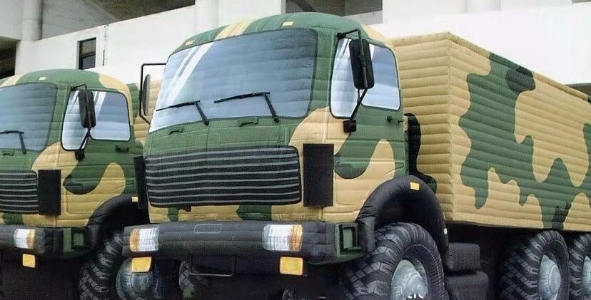 克拉玛依军用充气战车